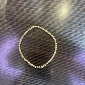 eNewton Gold 3mm Bead Bracelet